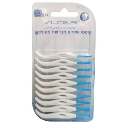 קיסמי שיניים מברשת מסיליקון