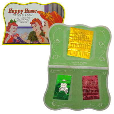 סט מחטים בגדלים שונים + מכשיר להשחלת חוטים